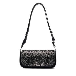 Torebka KARL LAGERFELD. Czarne torebki klasyczne KARL LAGERFELD, bez wzorów, bez dodatków. Za 689,99 zł.