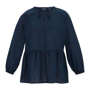 Damska Koszula Primden. Niebieskie koszule Regatta, bez wzorów, bez kołnierzyka, bez ramiączek. Za 151,99 zł.