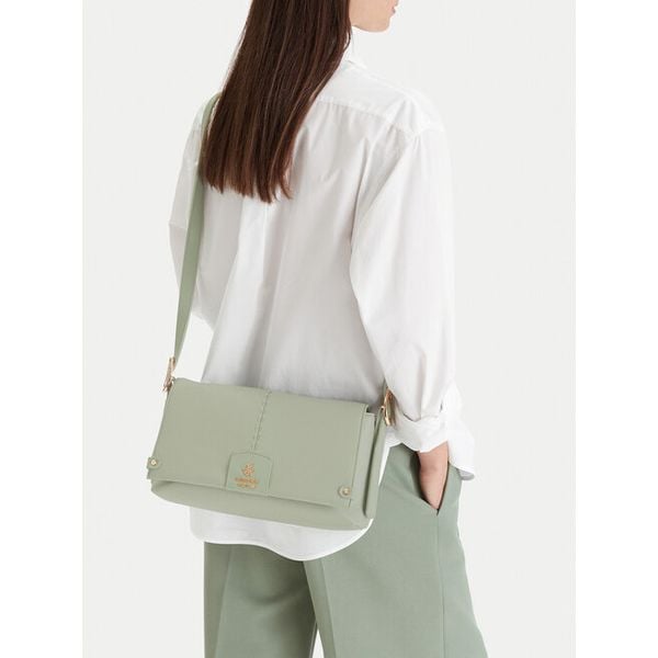 Torebka Beverly Hills Polo Club. Zielone listonoszki Beverly Hills Polo Club, bez wzorów, bez dodatków. Za 219,99 zł.