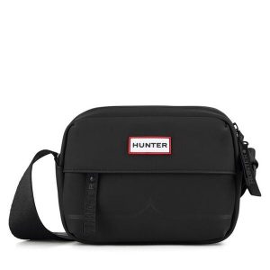 Saszetka Hunter. Czarne nerki i saszetki Hunter, bez wzorów. Za 149,99 zł.