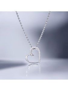 CARATELLI Złota zawieszka "Coeur Précieux" z diamentami rozmiar: onesize. Szare zawieszki CARATELLI, z diamentem, złote. Za 483,17 zł.