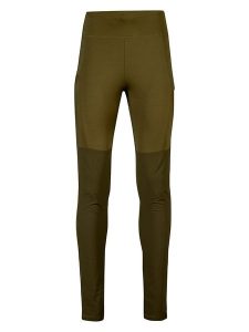 Halti Legginsy funkcyjne "Pallas" w kolorze oliwkowym rozmiar: 40. Brązowe legginsy HALTI, bez wzorów, z materiału. Za 202,50 zł.