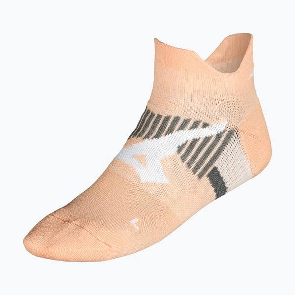 Skarpety Mizuno DryLite Race Mid. Brązowe skarpetki Mizuno, bez wzorów. Za 27,99 zł.