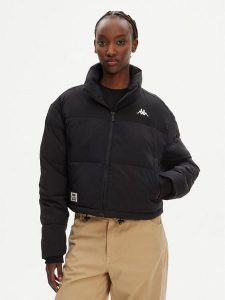 Kappa Kurtka zimowa Authentic Gasita 371F65W Czarny Oversize. Czarne kurtki Kappa, na zimę, l, bez wzorów, z syntetyku, bez kaptura. Za 559,99 zł.