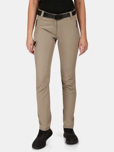 Kilpi Spodnie funkcyjne "Belvela" w kolorze beżowym rozmiar: 38. Brązowe spodnie sportowe Kilpi, bez wzorów, z materiału, outdoorowe. Za 231,13 zł.