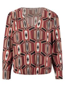 FYNCH-HATTON Bluzka w kolorze czerwono-karmelowym rozmiar: 34. Brązowe bluzki FYNCH-HATTON, bez wzorów, z wiskozy, bez kołnierzyka, bez ramiączek. Za 130,99 zł.