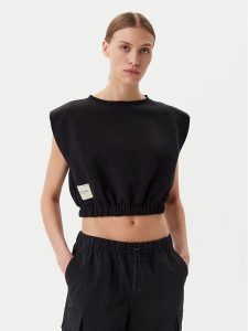 Alpha Industries Top Studio Edition 156031 Czarny Regular Fit. Czarne topy Alpha Industries, xs, bez wzorów, z bawełny, bez kołnierzyka, bez ramiączek. Za 149,99 zł.