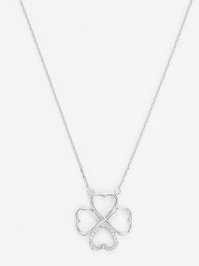 DIAMANTA Złoty naszyjnik "Roselani" z diamentami - dł. 42 cm rozmiar: onesize. Szare naszyjniki DIAMANTA, z diamentem, złote. Za 988,95 zł.