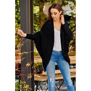 Kardigan oversize warkocz ls238. Kardigany marki LEMONIADE. W wyprzedaży za 119,00 zł.