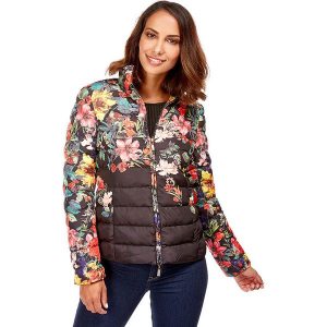 Kurtka zimowa w kolorze czarnym ze wzorem. Czarne kurtki marki Snowie Collection, na zimę. W wyprzedaży za 136,95 zł.