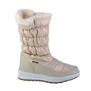 Buty Zimowe Damskie Holse. Brązowe buty zimowe CMP, bez obcasa, bez zapięcia. Za 444,99 zł.