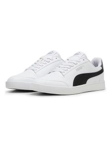 Puma Sneakersy "Shuffle" w kolorze biało-czarnym rozmiar: 41. Białe trampki Puma, bez wzorów, bez zapięcia. Za 159,95 zł.
