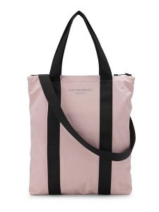 Ilse Jacobsen Shopper bag w kolorze jasnoróżowym - 38 x 40 rozmiar: onesize. Różowe shopper bag Ilse Jacobsen, bez wzorów, z materiału, na ramię, bez dodatków. Za 146,28 zł.