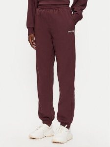 Athlecia Spodnie dresowe Giannis W Sweat EA243382 Bordowy Regular Fit. Czerwone spodnie dresowe Athlecia, bez wzorów, z bawełny. Za 199,99 zł.