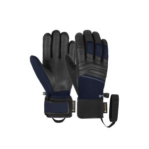 Rękawice narciarskie unisex Reusch Jupiter Gore-Tex kozia skóra nieprzemakalne. Czarne rękawiczki REUSCH, bez wzorów, z gore-texu. Za 511,50 zł.