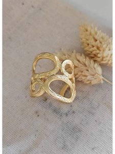 Atelier MIU Pozłacany pierścionek rozmiar: onesize. Żółte pierścionki Atelier MIU, pozłacane. Za 66,00 zł.