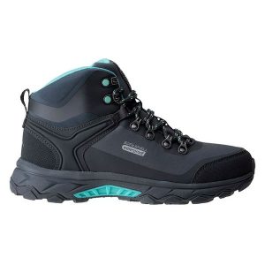 Buty trekkingowe damskie Elbrus Eglinter Mid Wp Wo's - szare, Rozmiar buta 36. Szare buty trekkingowe Elbrus, z materiału, bez zapięcia. W wyprzedaży za 259,99 zł.