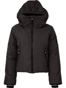 Peak Mountain Kurtka narciarska "Ally" w kolorze brązowym rozmiar: L. Brązowe kurtki sportowe Peak Mountain, l, bez wzorów, bez kaptura, narciarskie. Za 500,38 zł.