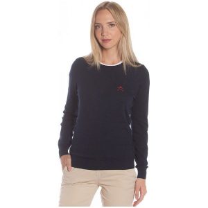 Polo Club C.H.A Sweter Damski S Ciemnoniebieski. Swetry klasyczne marki Polo Club C.H..A. W wyprzedaży za 229,00 zł.