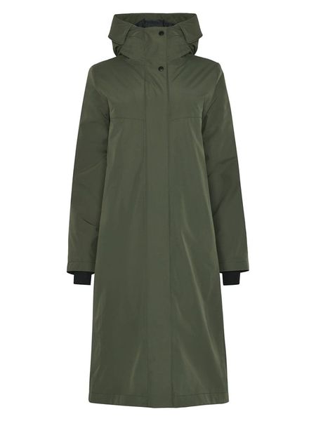 Didriksons Parka "Selina" w kolorze khaki rozmiar: 36. Brązowe płaszcze Didriksons, bez wzorów, bez kaptura. Za 491,99 zł.