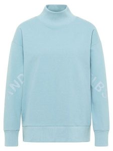 ELBSAND Bluza "Linna" w kolorze błękitnym rozmiar: L. Niebieskie bluzy ELBSAND, l, bez wzorów, bez kaptura. Za 156,98 zł.