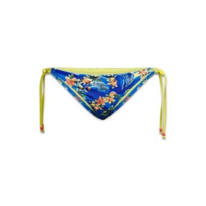 Figi do kostiumów kąpielowych dla kobiet Superdry. Niebieskie figi Superdry, bez wzorów, z elastanu. Za 118,30 zł.