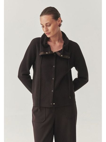 TATUUM Kardigan w kolorze ciemnobrązowym rozmiar: XS. Brązowe kardigany Tatuum. Za 174,02 zł.