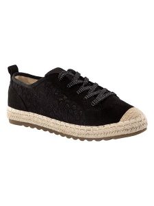 Foreverfolie Espadryle w kolorze czarnym rozmiar: 38. Czarne espadryle Foreverfolie, bez wzorów, bez obcasa. Za 112,29 zł.