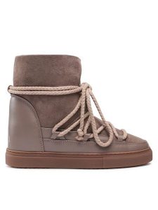 Inuikii Śniegowce Classic Wedge 75203-005 Brązowy. Brązowe buty zimowe Inuikii, ze skóry, bez obcasa, bez zapięcia. Za 571,99 zł.