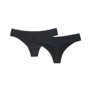 Stringi damskie Athlecia Alax (x2). Czarne stringi Athlecia, bez wzorów, z elastanu. Za 147,00 zł.
