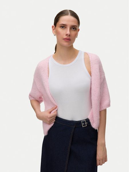 Vero Moda Kardigan Maybe 10348316 Różowy Regular Fit. Czerwone kardigany Vero Moda, z syntetyku. Za 94,99 zł.