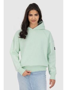 Alife and kickin Bluza "Jessy" w kolorze miętowym rozmiar: S. Zielone bluzy Alife and Kickin, s, bez wzorów, z bawełny, z kapturem. Za 144,92 zł.
