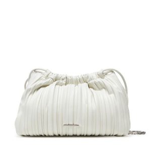 Torebka Calvin Klein. Białe torebki klasyczne Calvin Klein, bez wzorów, bez dodatków. Za 399,99 zł.