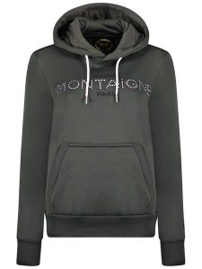 Maison Montaigne Bluza "Gontaigne" w kolorze antracytowym rozmiar: XL. Czarne bluzy Maison Montaigne, xl, bez wzorów, z kapturem. Za 86,99 zł.