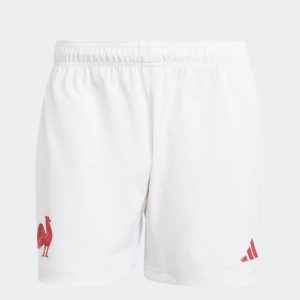 Spodenki do rugby ADIDAS Francuska Reprezentacja Rugby XV de France. Szorty ADIDAS, bez wzorów, z tkaniny, sportowe. Za 209,99 zł.