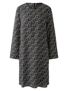 Oui Sukienka w kolorze czarnym rozmiar: 40. Czarne sukienki Oui, na co dzień, bez wzorów, z wiskozy, bez kołnierzyka, bez ramiączek, midi, proste. Za 180,06 zł.