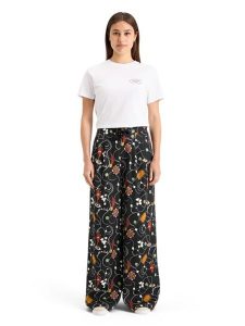 Scotch & Soda Spodnie w kolorze czarnym rozmiar: M/L32. Czarne spodnie z wysokim stanem Scotch & Soda, bez wzorów, z lyocellu, z podwyższonym stanem. Za 184,46 zł.
