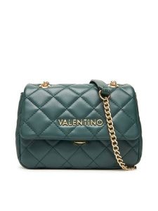 Valentino Torebka Ocarina VBS3KK05R Zielony. Zielone torebki klasyczne Valentino, bez wzorów, ze skóry, bez dodatków. Za 419,99 zł.