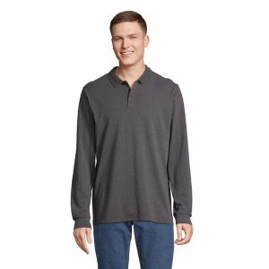 Koszulka polo z długim rękawem Sol's Planet. Brązowe bluzki SOL'S, s, bez wzorów, bez kołnierzyka, bez ramiączek. Za 139,00 zł.