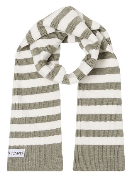 ELBSAND Szal "Noelle" w kolorze biało-beżowym rozmiar: onesize. Brązowe szaliki ELBSAND, bez wzorów, z materiału. Za 139,54 zł.