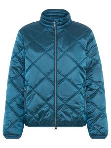 Olsen Kurtka pikowana w kolorze turkusowym rozmiar: 44. Niebieskie kurtki Olsen, bez wzorów, bez kaptura. Za 187,99 zł.