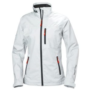 Kurtka damska Helly Hansen crew midlayer. Białe kurtki Helly Hansen, xl, bez wzorów, bez kaptura. Za 593,45 zł.