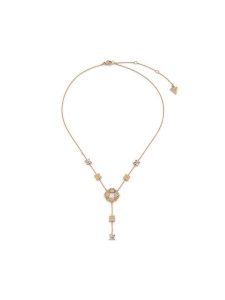 Guess Naszyjnik JUBN05 496JW Złoty. Żółte naszyjniki Guess, metalowe. Za 399,99 zł.