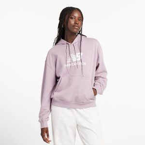 Bluza damska New Balance WT41504ICW – różowa. Czerwone bluzy New Balance, s, bez wzorów, z bawełny, bez kaptura. Za 169,99 zł.