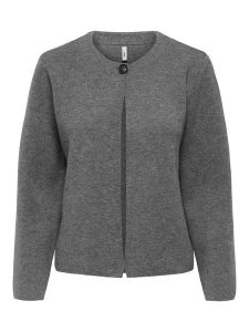 ONLY Kardigan w kolorze szarym rozmiar: XS. Szare kardigany ONLY, z wełny. Za 113,63 zł.