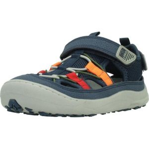 Sandały GIOSEPPO DUNBARTON Niebieski. Niebieskie sandały Gioseppo, bez wzorów, z tkaniny, bez obcasa, bez zapięcia. Za 179,99 zł.