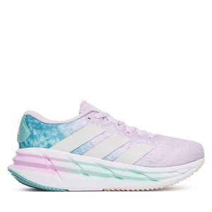 Buty do biegania adidas. Fioletowe buty sportowe ADIDAS, bez wzorów, bez zapięcia, do biegania. Za 429,99 zł.