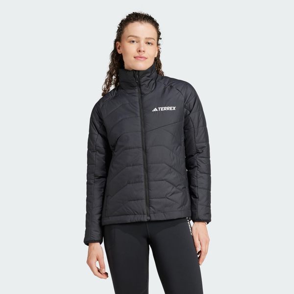 Kurtka Terrex Multi Synthetic Insulated. Czarne kurtki ADIDAS, l, bez wzorów, z materiału, bez kaptura. Za 569,00 zł.