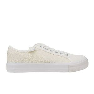 Buty Trampki Lee Cooper LCW-25-31-3422LA biała koronka białe. Białe trampki bez wzorów, z gumy, bez zapięcia. Za 183,88 zł.
