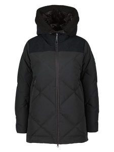 DOLOMITE Kurtka puchowa "Karakorum" w kolorze czarnym rozmiar: L. Czarne kurtki Dolomite, l, bez wzorów, z materiału, bez kaptura. Za 567,00 zł.